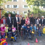 Spatenstich Kindergarten in Freiburg
